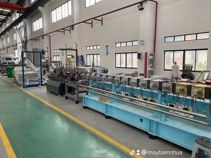 Máy đùn tạo hạt nhựa compound