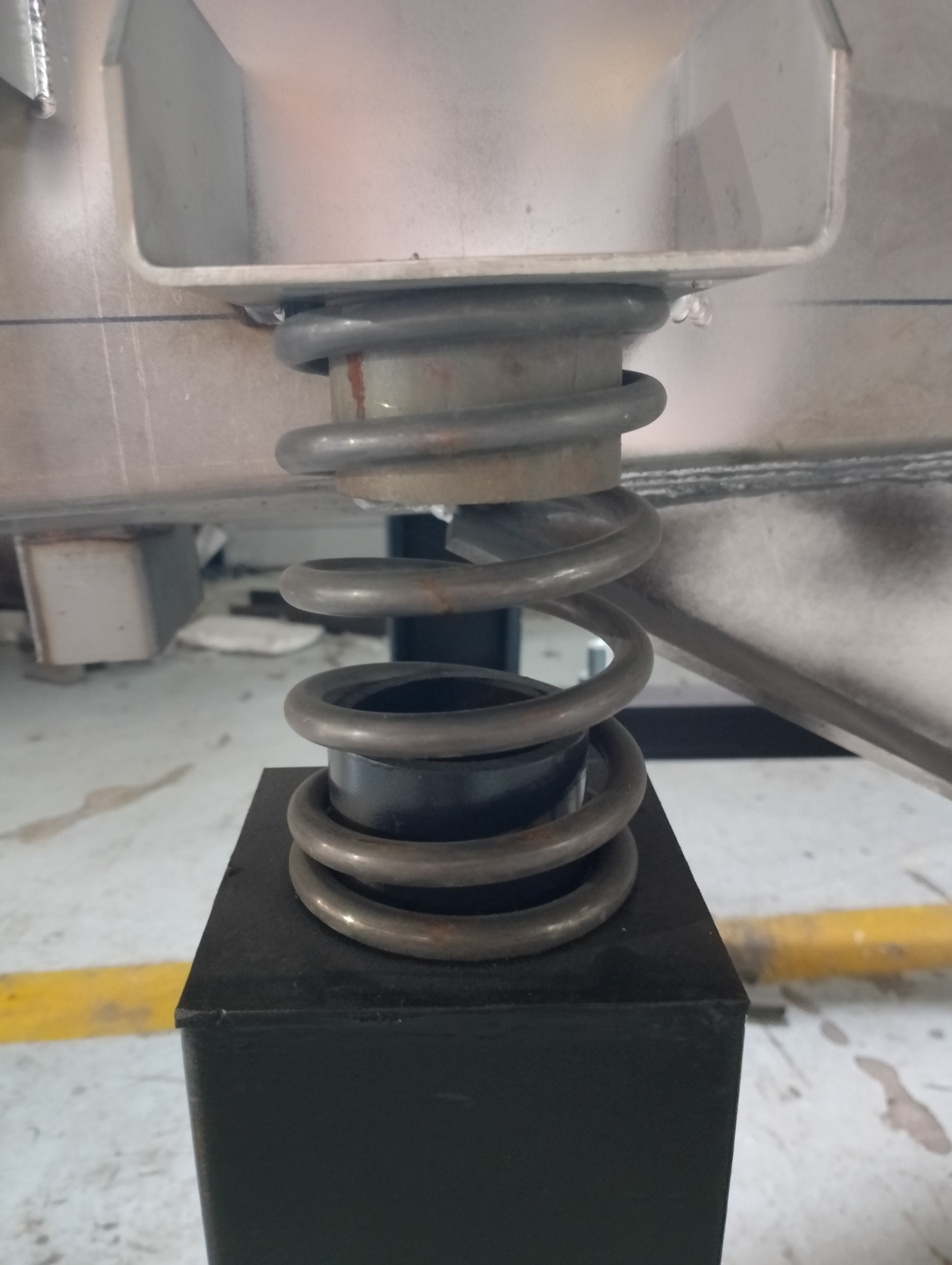 lò xo của sàng rung phân loại hạt