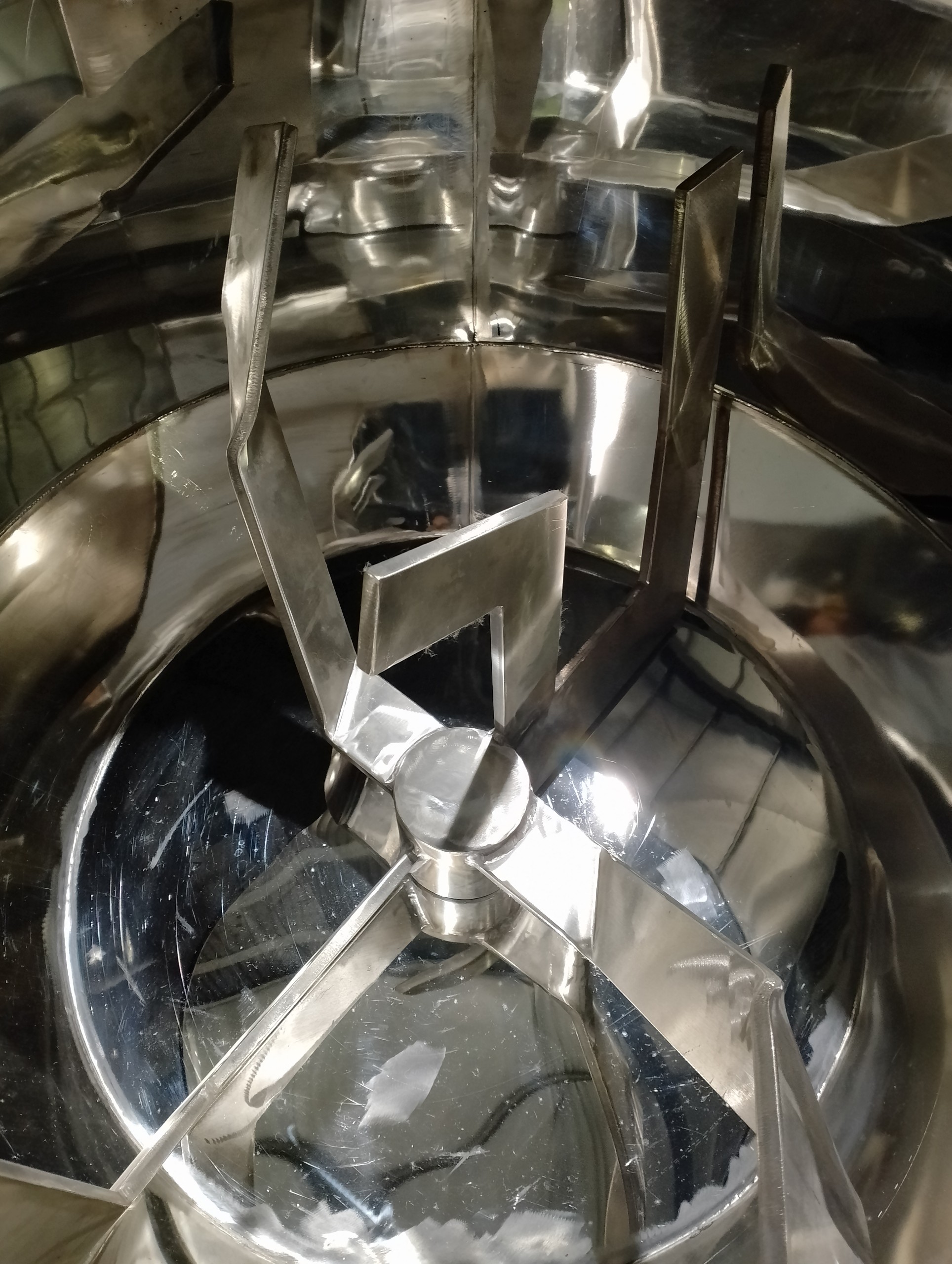 Cánh trộn khuấy của máy trộn bột nhựa