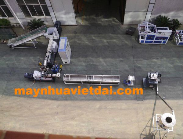 máy tạo hạt nhựa Việt Đài