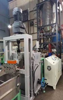 Máy đùn định hình nhựa CJWA-35 sản xuất sợi đai nhựa PET