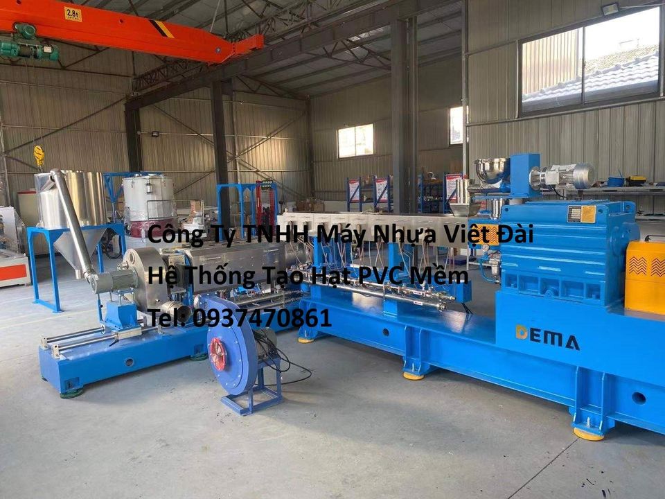 Máy tạo hạt pvc 