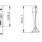 Sơ đồ máy tạo hạt nhựa mini nhiệt độ thấp