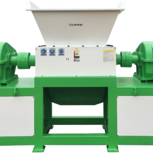 Máy bào nhựa 2 trục công nghiệp