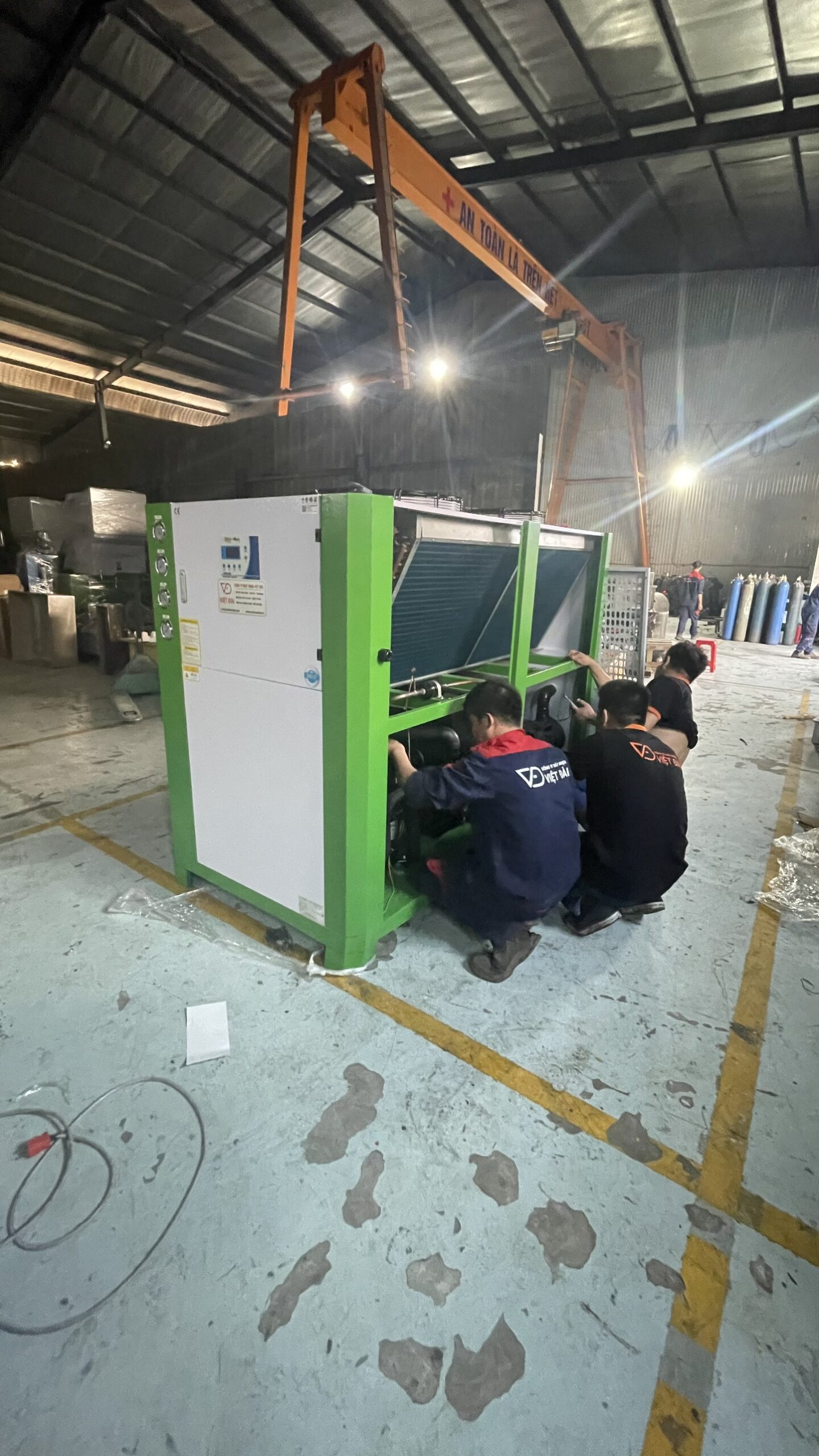 Chiller làm mát nước bằng không khí