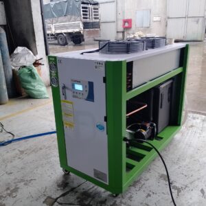 Máy làm mát trong quá trình vận hành