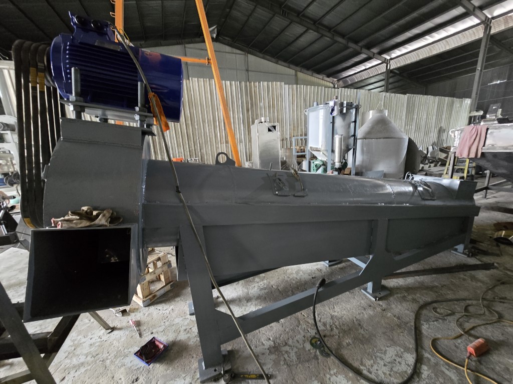 Máy vắt ly tâm tái chế túi nilon