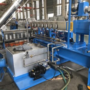 Máy tạo hạt nhựa pvc mềm 2 cấp