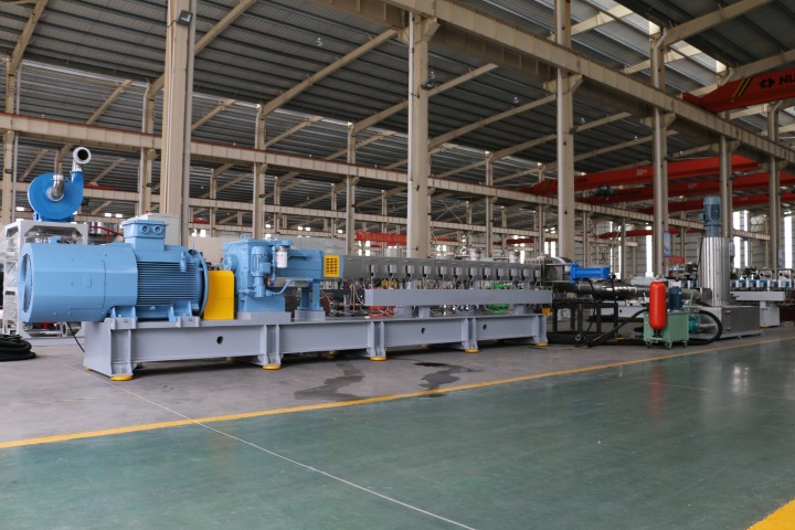 máy đùn tạo hạt nhựa PET