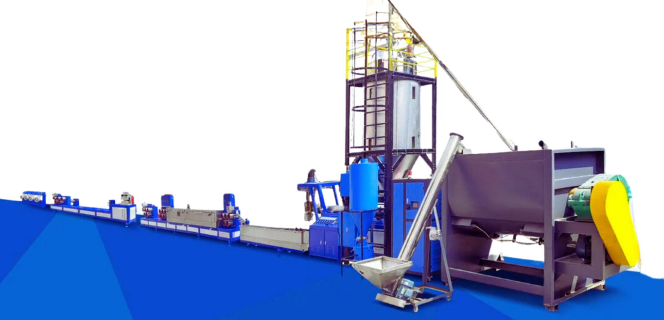 hệ thống sản xuất đai nhựa pet