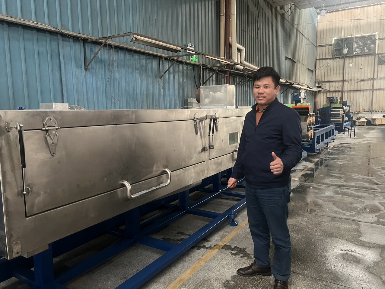 Hệ thống sản xuất đai nhựa PET, PP bọc hàng.